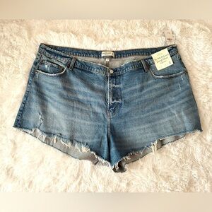 Abercrombie & Fitch Blue Jean Shorts